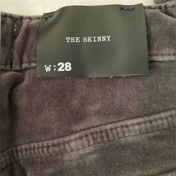 NWOT VTG Joe's Jeans The Skinny Velvet Pants Size 28 - Picture 9 of 11